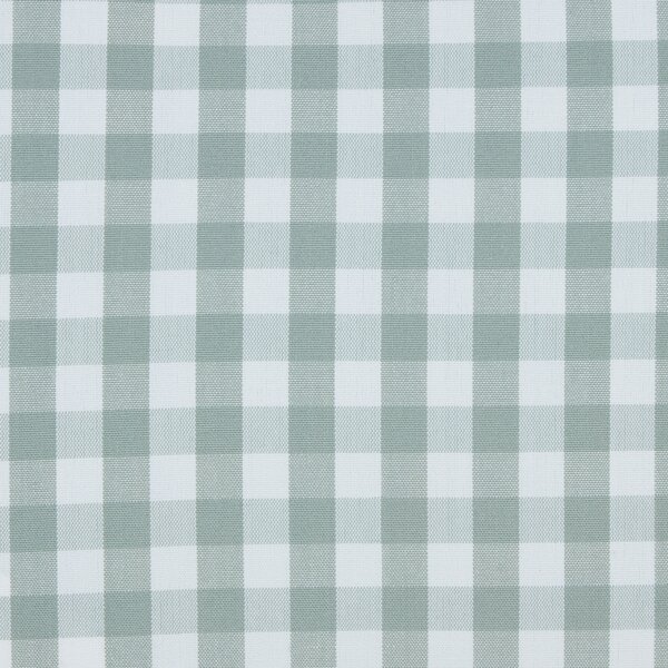 Sada 2 dekoratívnych vankúšov zelený a biely kockovaný vzor 40 x 60 cm gombíky moderný bytový doplnok spálňa obývačka