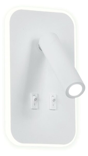 LED Nástenné bodové svietidlo IRIS LED/14W/230V 3000K biela