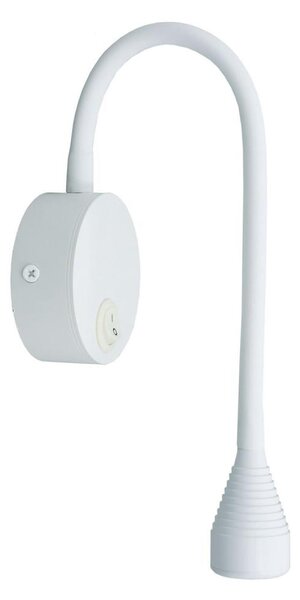 LED Flexibilná lampička IONAS LED/3W/230V 3000K biela