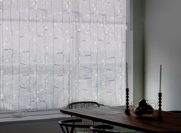 LED vonkajší záves CURTAIN 480xLED/8,4W/230V 3x3 m IP44 studená biela