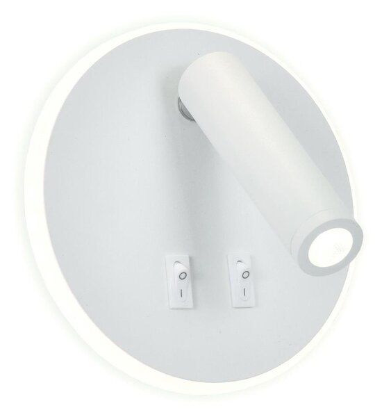 LED Nástenné bodové svietidlo IRIS LED/12W/230V 3000K biela