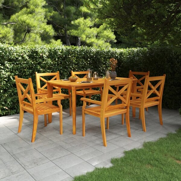 Maison Exclusive – Záhradný stôl 160 x 90 x 75 cm z masívneho akátového dreva