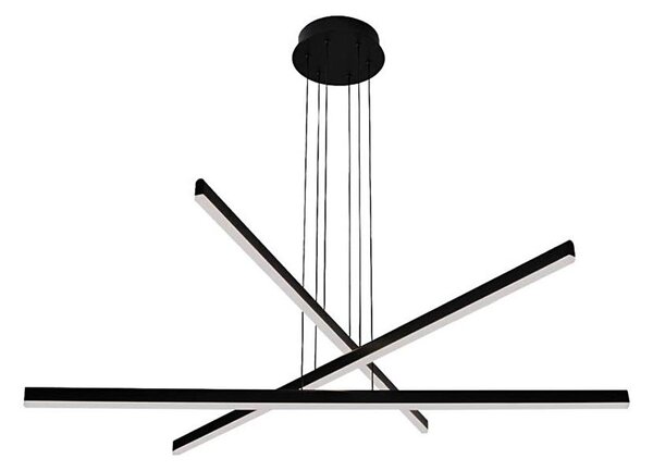 Zambelis 1947 - LED Stmievateľný luster na lanku LED/48W/230V čierna