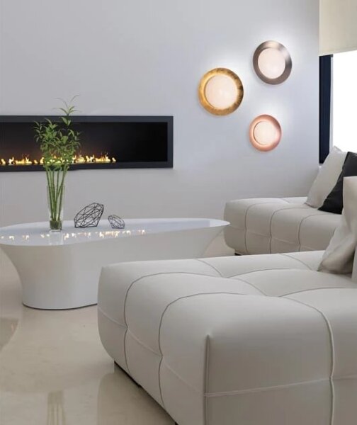 Zambelis 1959 - LED Stropné svietidlo LED/28W/230V pr. 50 cm meď