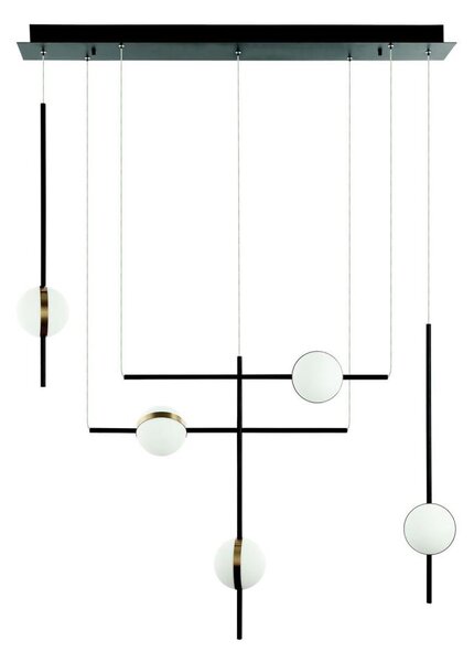 Zambelis 2001 - LED Luster na lanku LED/38W/230V