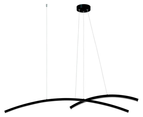 Zambelis 20130 - LED Stmievateľný luster na lanku LED/48W/230V čierna
