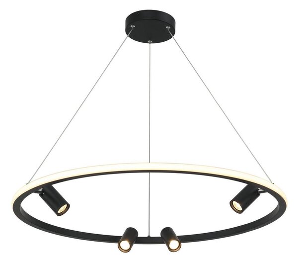 Zambelis 22013 - LED Stmievateľný luster na lanku LED/59W/230V pr. 79 cm čierna