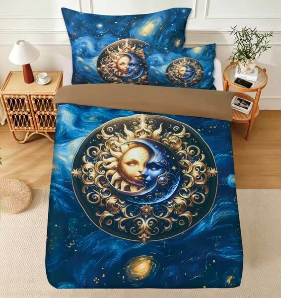 Sendia Textil KOZMICKÁ ROVNOVÁHA - 140x200 cm | 3-dielna súprava Obsah balenia: Štandardný rozmer 1x 140x200 + 1x 70x90 +1x 40x50
