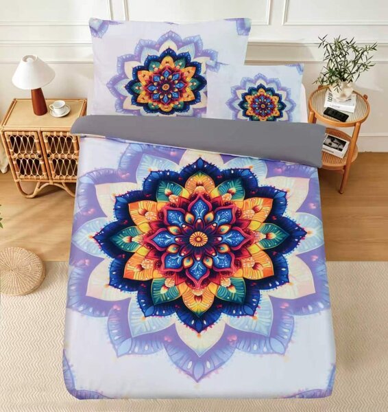 Sendia Textil MANDALA HARMÓNIE - 140x200 cm | 3-dielna súprava Obsah balenia: Štandardný rozmer 1x 140x200 + 1x 70x90 +1x 40x50