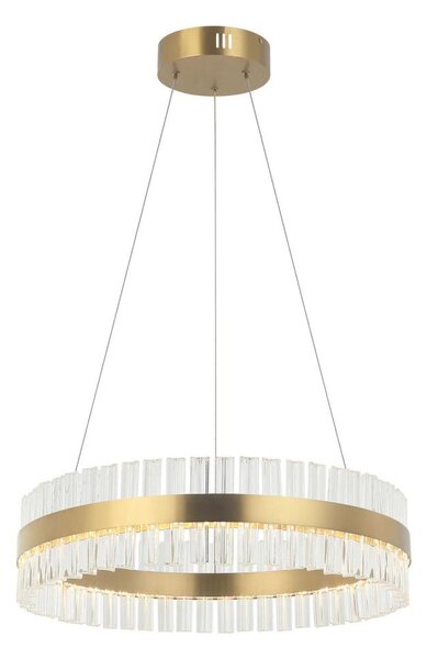 Zambelis 22039 - LED Stmievateľný luster na lanku LED/56W/230V zlatá