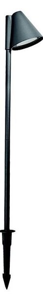 Zambelis E281 - Vonkajšia lampa 1xGU10/20W/230V IP65 antracit