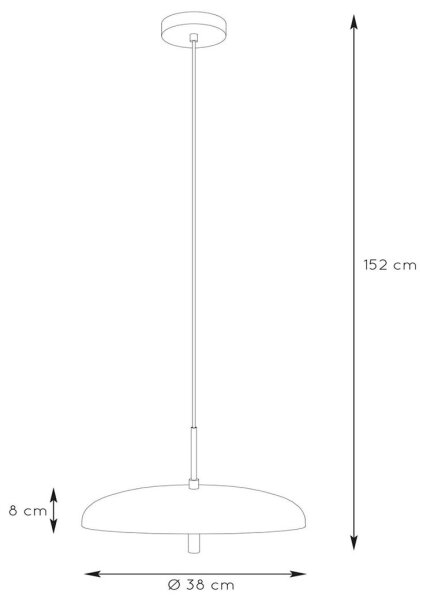 Lucide 03431/38/30 - Luster na lanku ELGIN 3xG9/20W/230V