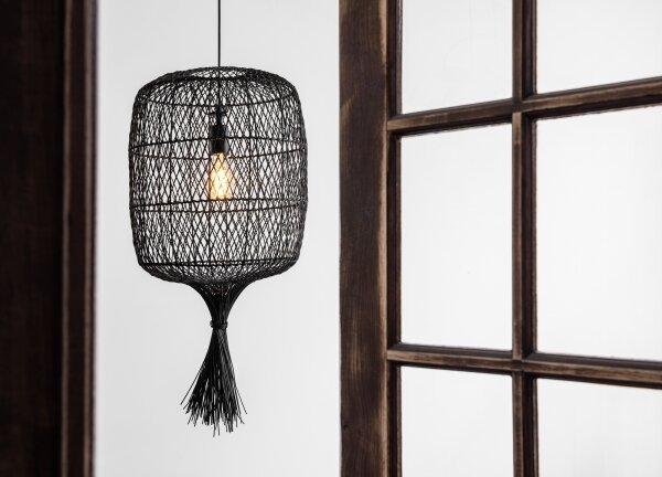 Lucide 03436/40/30 - Luster na lanku GARVE 1xE27/40W/230V čierna