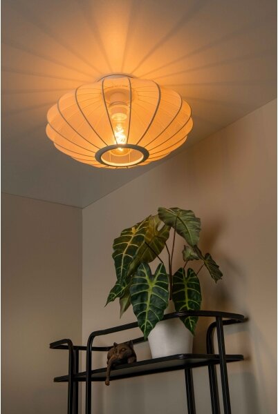 Lucide 03147/40/38 - Stropné svietidlo CORINA 1xE27/40W/230V pr. 40 cm krémová