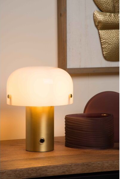 Lucide 05538/01/02 - Stmievateľná stolná lampa TIMON 1xE14/10W/230V pr. 17,5 cm