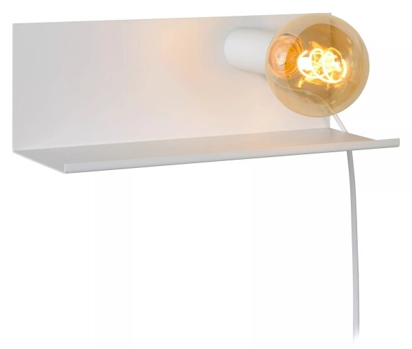 Lucide 06218/01/31 - Nástenné svietidlo SEBO 1xE27/40W/230V biela