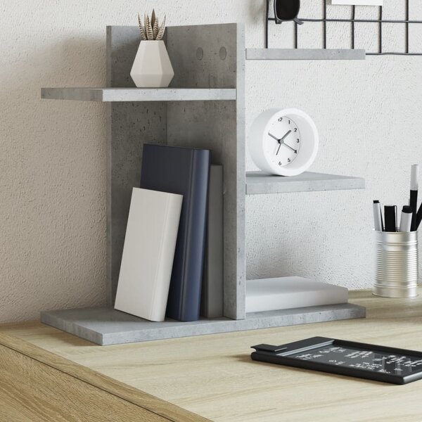 Maison Exclusive - Organizér na písací stôl Betongrau 42x21,5x42 cm Drevený materiál