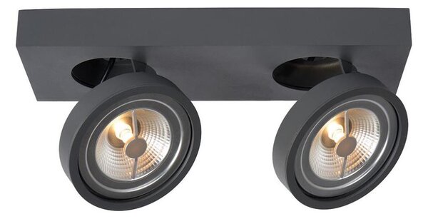 Lucide 09920/20/36 - LED Stmievateľné bodové svietidlo NENAD AR111 2xG53/10W/230V