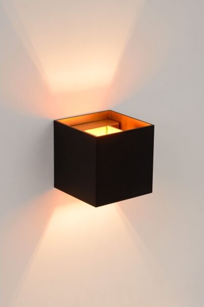 Lucide 09217/04/30 - LED nástenné svietidlo XIO 1xG9/4W/230V čierne