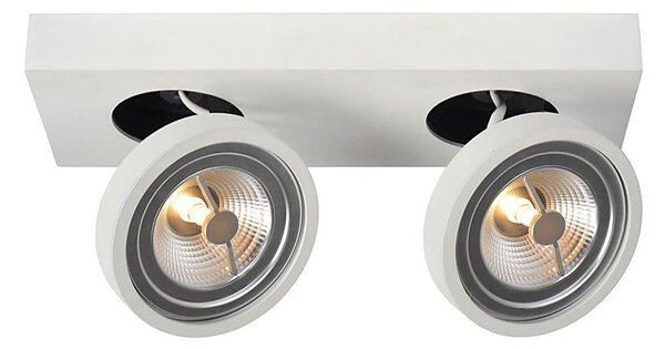 Lucide 09920/20/31 - LED Stmievateľné bodové svietidlo NENAD AR111 G53/2x10W/18V