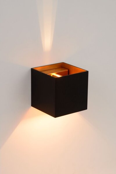 Lucide 09217/04/30 - LED nástenné svietidlo XIO 1xG9/4W/230V čierne