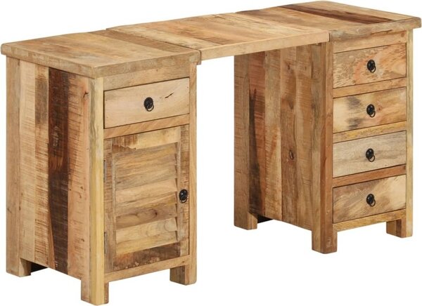 Maison Exclusive – Písací stôl z masívneho mangového dreva 140 x 50 x 77 cm
