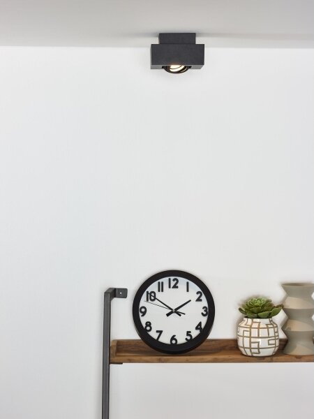 Lucide 09119/06/30 - LED Bodové svietidlo XIRAX 1xGU10/5W/230V čierna