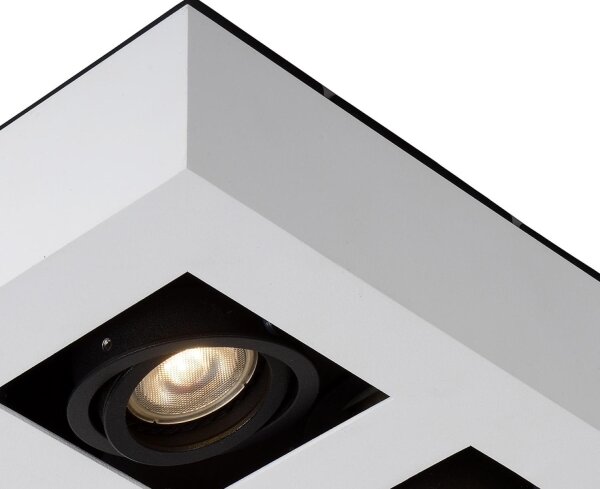 Lucide 09119/21/30 - LED Bodové svietidlo XIRAX 4xGU10/5W/230V biela