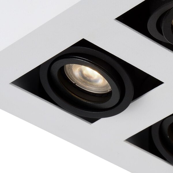 Lucide 09119/21/30 - LED Bodové svietidlo XIRAX 4xGU10/5W/230V biela