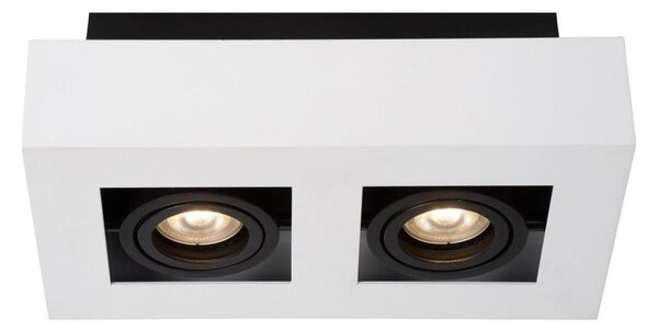 Lucide 09119/11/31 - LED Bodové svietidlo XIRAX 2xGU10/5W/230V biela