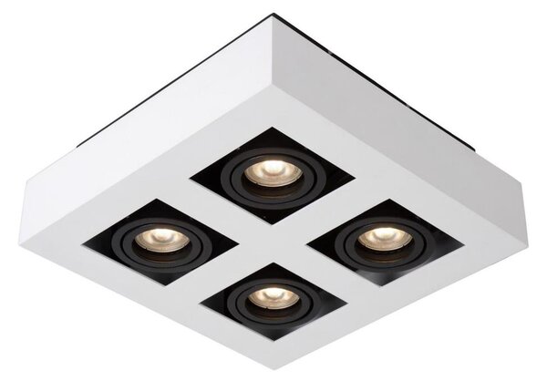 Lucide 09119/21/30 - LED Bodové svietidlo XIRAX 4xGU10/5W/230V biela