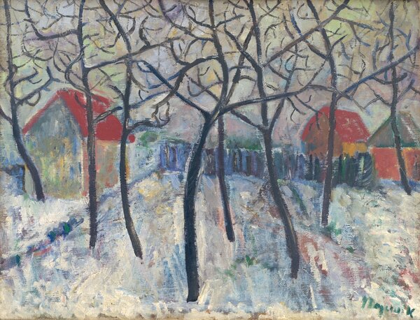 Obraz Cyprián Majerník - Stromy v záhrade - S (40x30cm) 49€