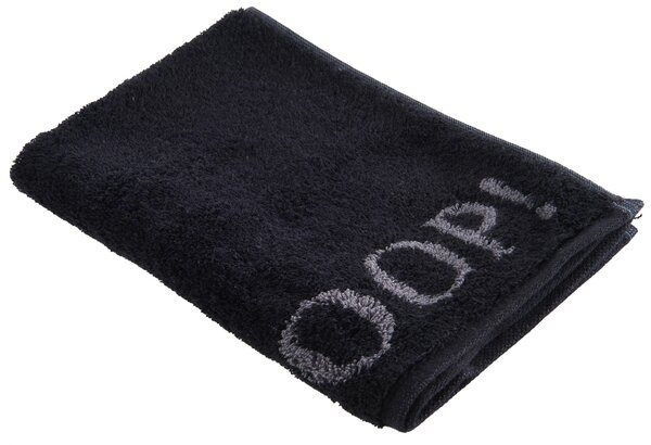 UTERÁK PRE HOSTÍ, 30/50 cm, sivá, čierna Joop! - Kúpeľňový textil