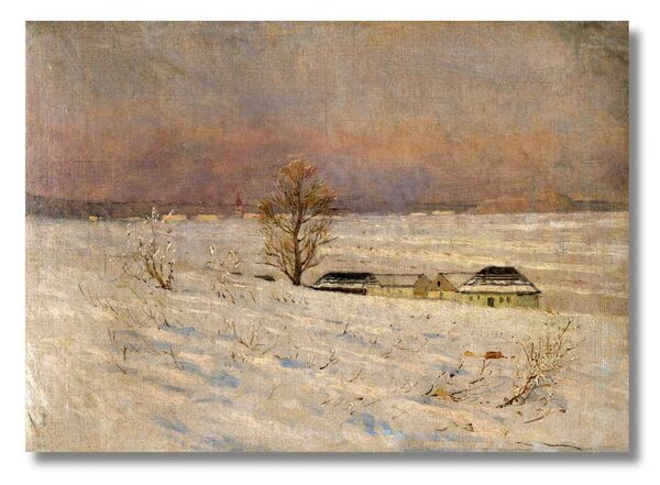 Obraz Ladislav Medňanský - Krajina v zime - S (40x30cm) 49€