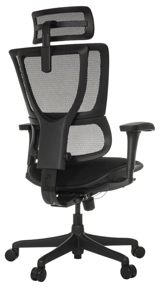 OTOČNÁ STOLIČKA, sieť, čierna MID.YOU - Online Only kancelárie, Online Only