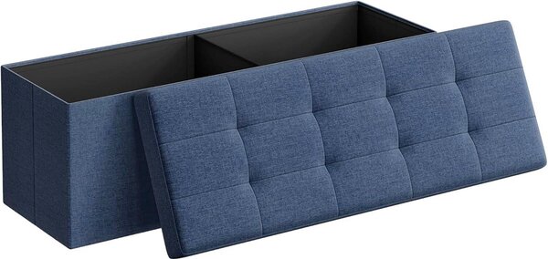 ÚLOŽNÝ BOX NA SEDENIE, textil, kompozitné drevo, 110/38/38 cm - Kreslá, Online Only