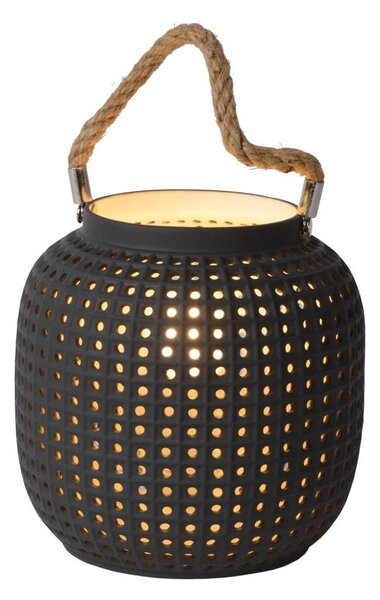 Lucide 13525/01/36 - Stolná lampa SAFIYA 1xE14/25W/230V antracit