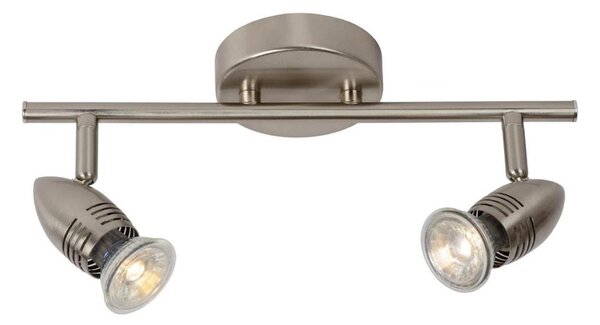 Lucide 13955/10/12 - LED bodové svietidlo CARO-LED 2xGU10/5W/230V chróm