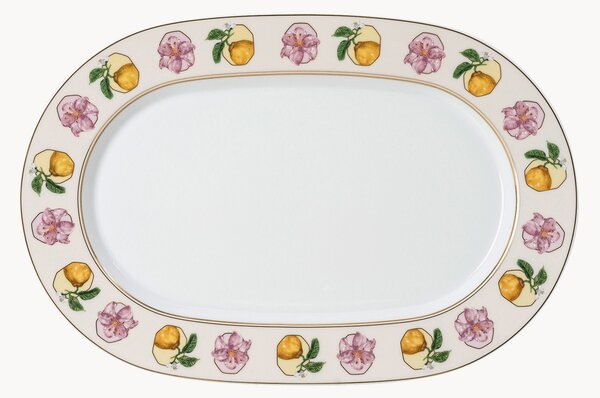 Porcelánový servírovací tanier Swarovski Idyllia