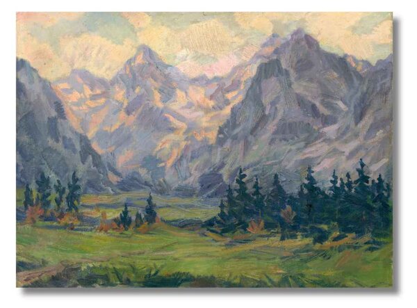 Obraz Gustáv Mallý – Z Tatier - S (40x30cm) 49€