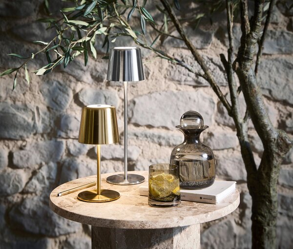 NABÍJATEĽNÁ STOLNÁ LAMPA 11/37 cm - Vonkajšie osvetlenie, Online Only
