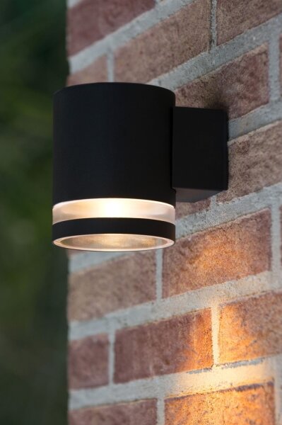 Lucide 14880/05/30 - LED vonkajšie nástenné svietidlo BASCO-LED 1xGU10/4,5W/230V