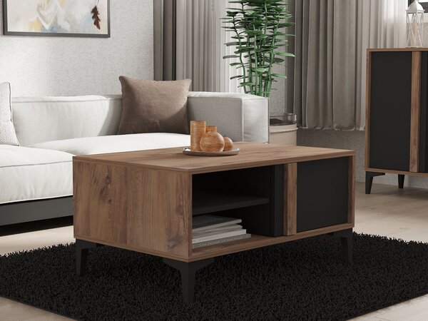 Kalune Design Súprava nábytku do obývačky Lacin borovica Atlantic/antracit