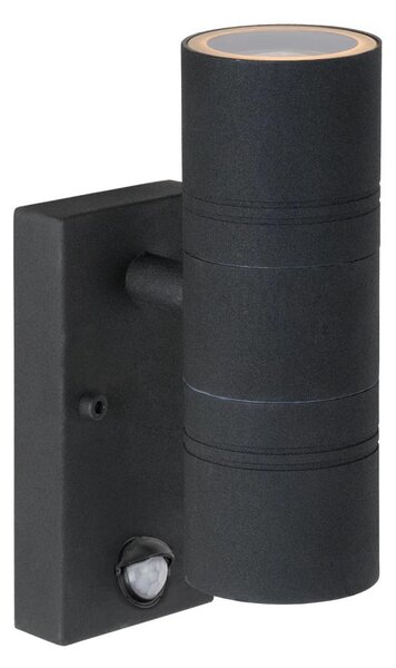 Lucide14866/10/30-LED Vonkajšie svietidlo so senzorom ARNE-LED 2xGU10/5W/230V IP44
