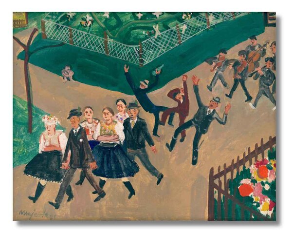 Obraz Cyprián Majerník - Svadobný sprievod - S (40x30cm) 49€