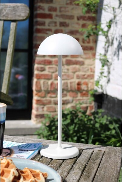 Lucide 15500/02/31 - LED Stmievateľná vonkajšia lampa JOY LED/1,5W/3,7V IP54 biela