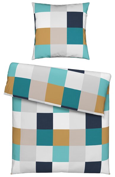 POSTEĽNÁ BIELIZEŇ, fleece, modrá, 135/200 cm Novel - Online Only bytové doplnky, Online Only