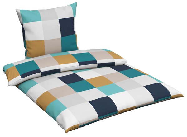 POSTEĽNÁ BIELIZEŇ, fleece, modrá, 135/200 cm Novel - Online Only bytové doplnky, Online Only