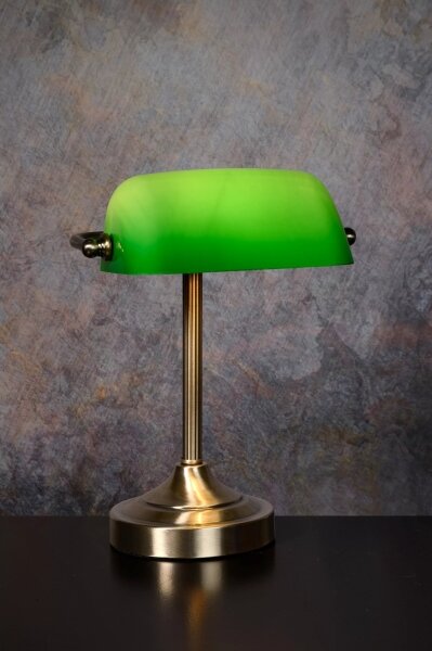 Lucide 17504/01/03 - Stolná lampa BANKER 1xE14/40W/230V