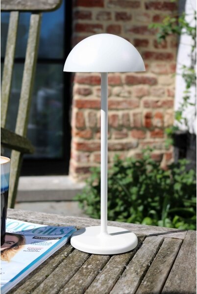 Lucide 15500/02/31 - LED Stmievateľná vonkajšia lampa JOY LED/1,5W/3,7V IP54 biela
